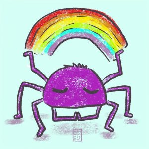 Spidey Manifest Senses 8" x 8" Archival Print